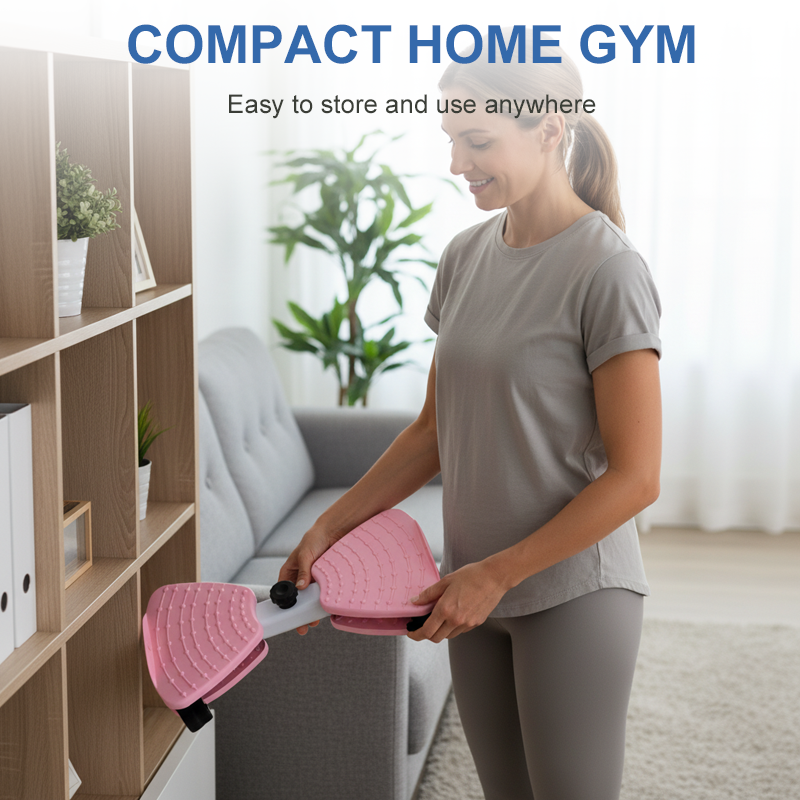 Kompakt cardio-twisting-stepper-maskine