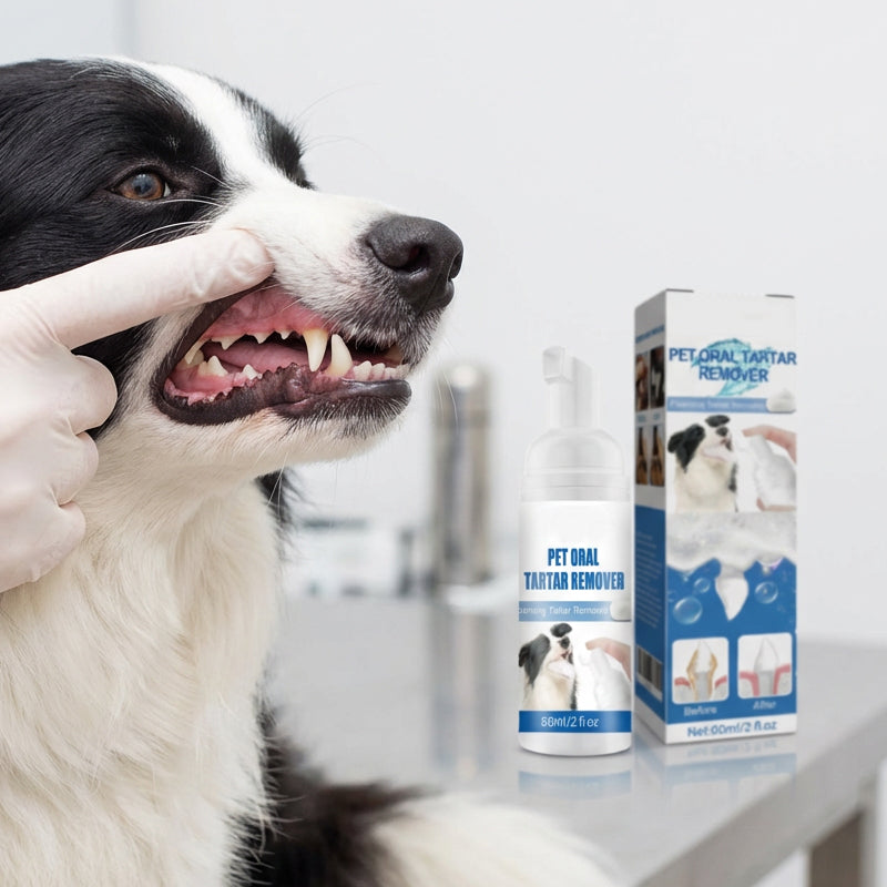 🐾 KØB 2, FÅ 1 GRATIS! ✨Skummende tandstenfjerner til kæledyr