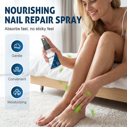 💅🧴 PROMO Nærende reparationsspray til skrøbelige negle ✨