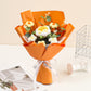 💕Mors dag-tilbud 50 % rabat!💕Håndlavet delikat hæklet blomsterbuket