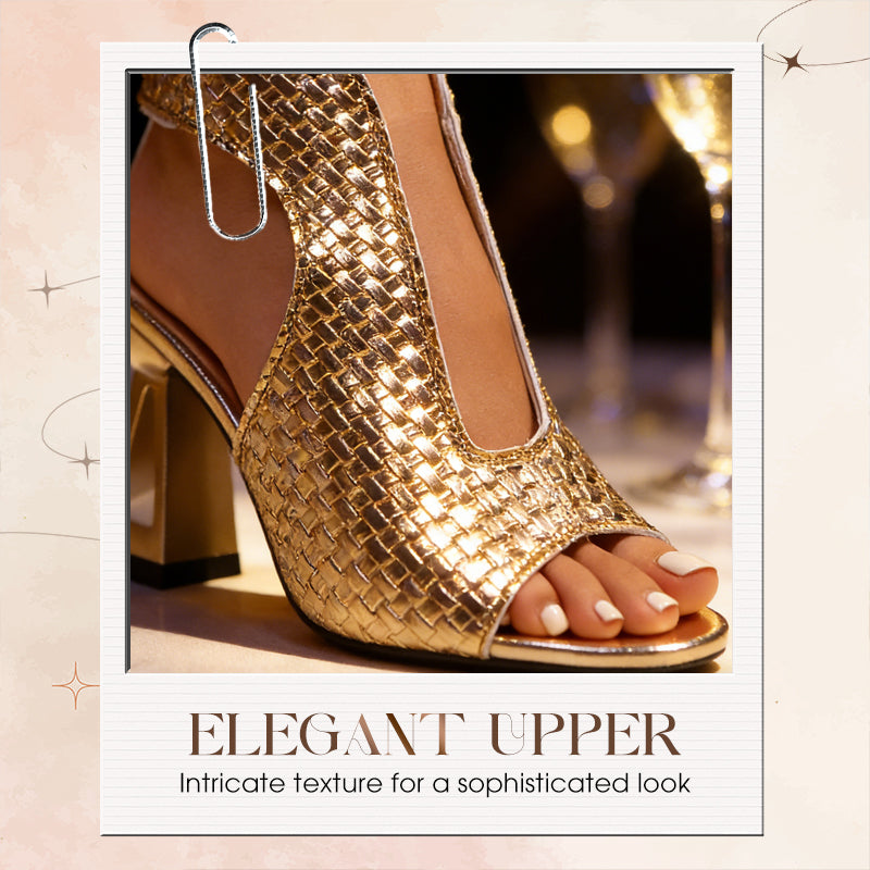 💐50% RABAT! Aftenhøjhælede Sandaler – Elegant Design, Perfekte til Dans 🌙🥂【Begrænset Lager】