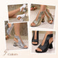 💐50% RABAT! Aftenhøjhælede Sandaler – Elegant Design, Perfekte til Dans 🌙🥂【Begrænset Lager】