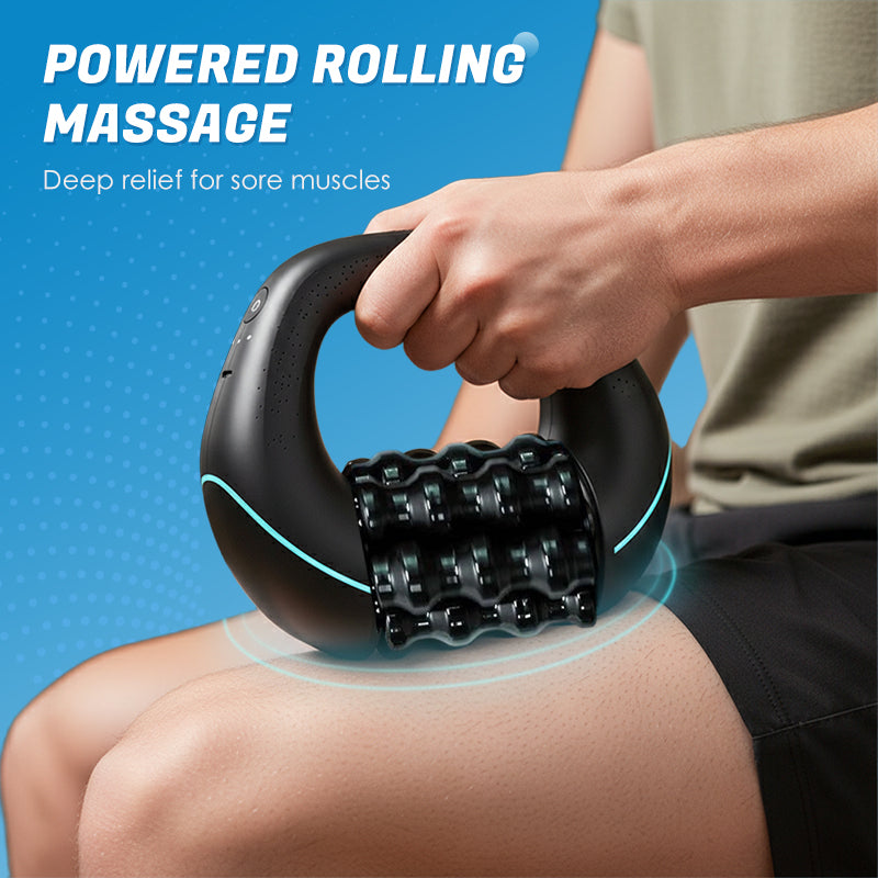 Elektrisk håndholdt rullemassager