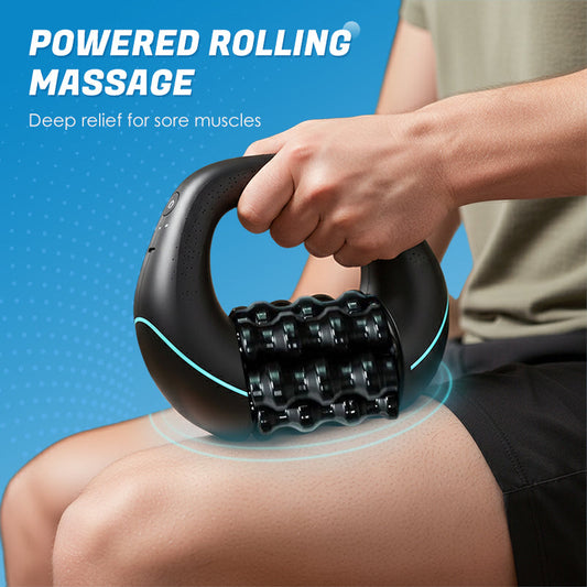 Elektrisk håndholdt rullemassager