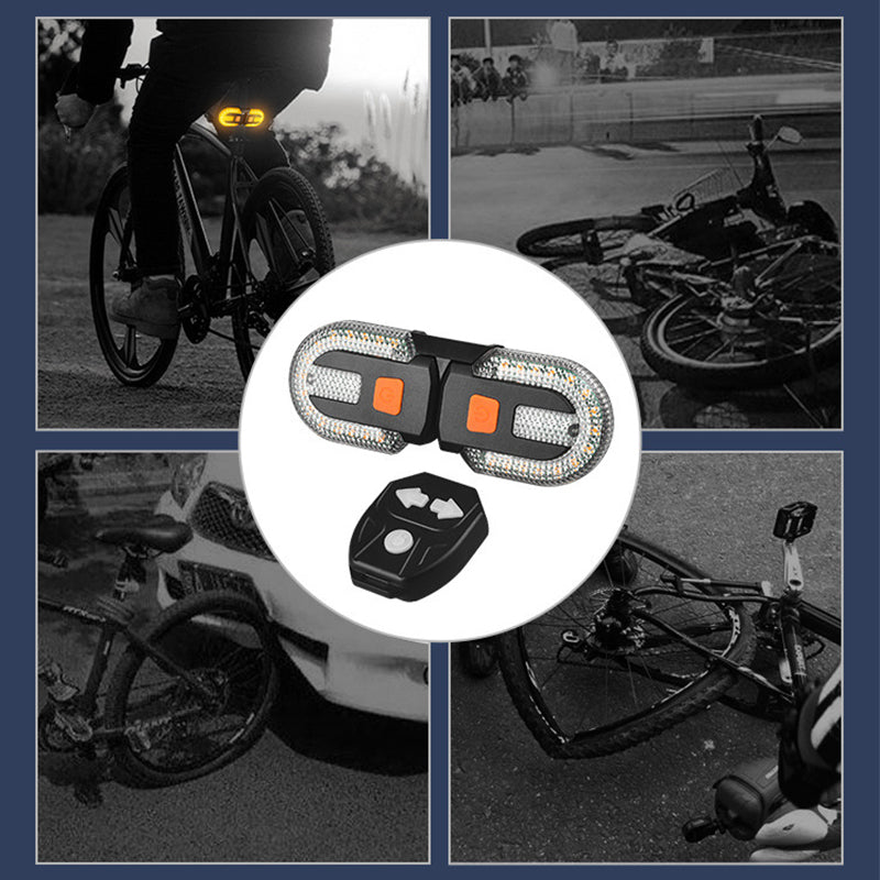 Trådløs fjernbetjening til cykelbaglygte