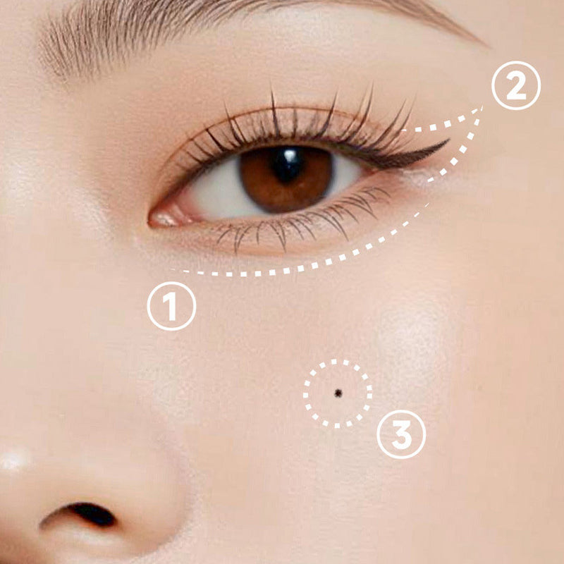 3-i-1 sæt med eyeliner- og undervippestempler