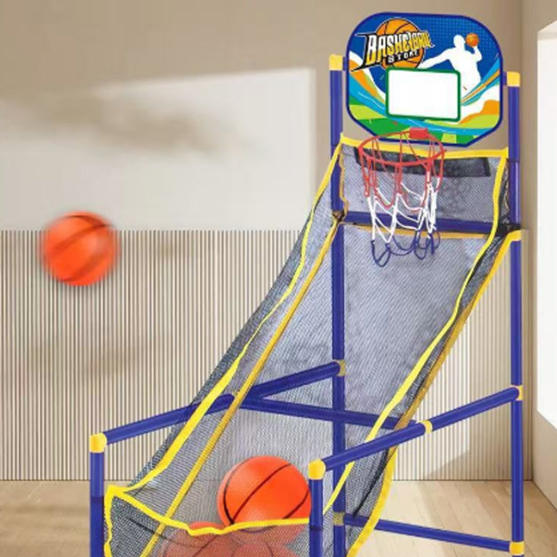 ⏰50 % RABAT LIGE NU!⛹️Hurtig levering 🚚💨Indendørs basketball-arkadespil til børn med 4 bolde🏀