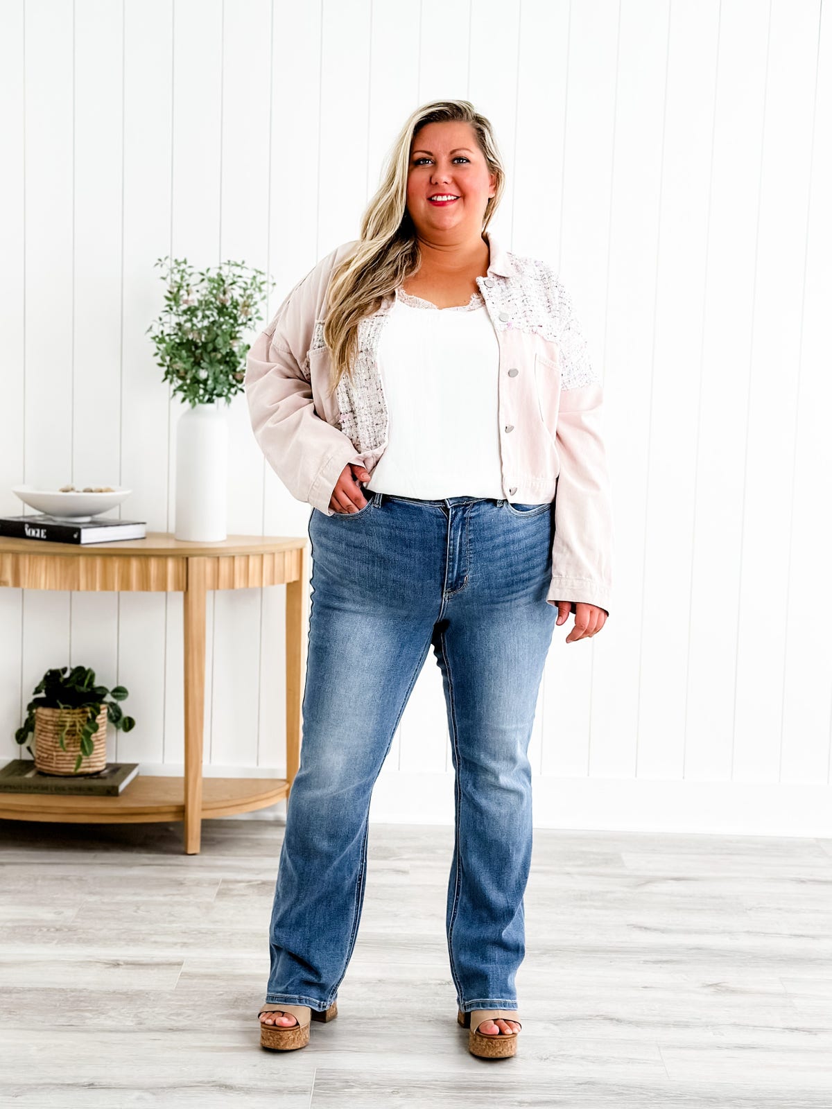 Holy Grail Bootcut-jeans med mavekontrol 🔥👖