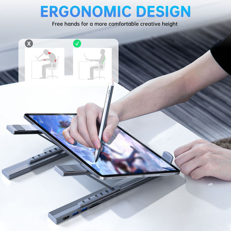 USB-C dockingstation til bærbar computer med 4K HDMI