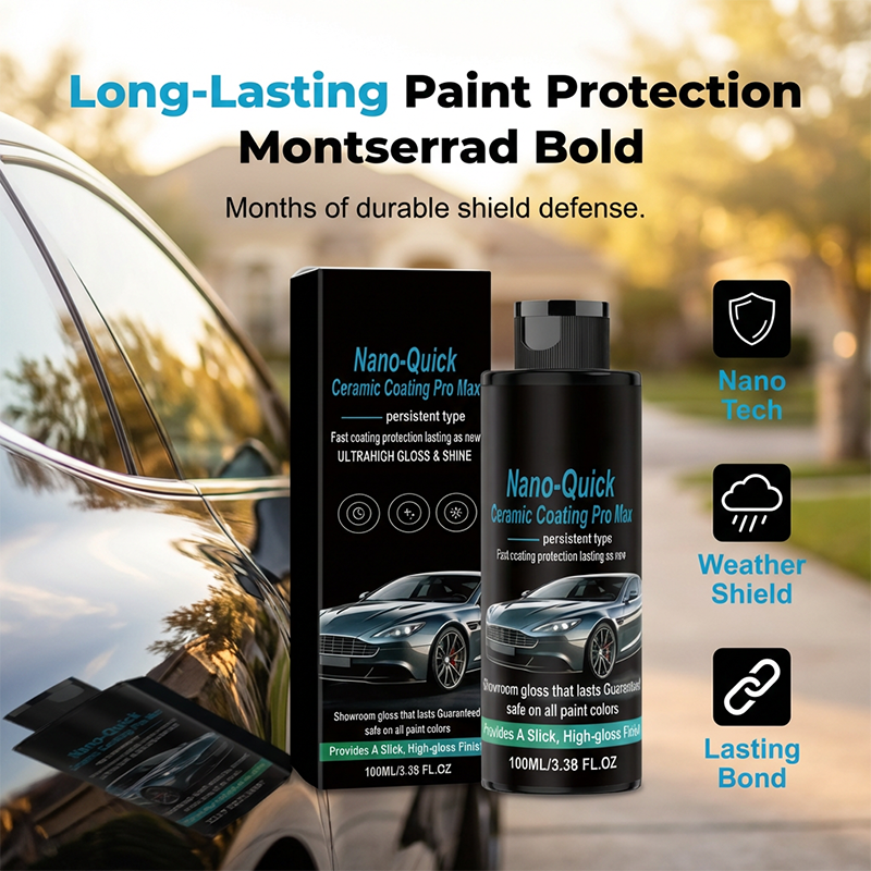 🚗 50% RABAT NU!💧 Højglans hydrofobisk nanokeramisk spray – spejlglans & vandbeskyttelse – skønhedsbehandling til bilen ✨