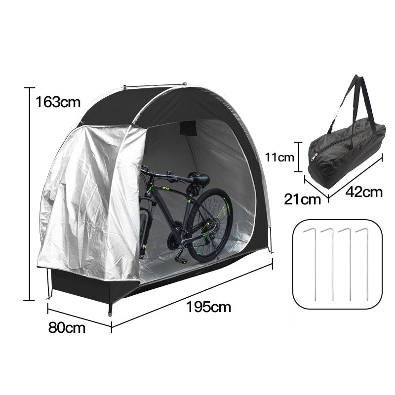 ⏰ Multifunktionelt bærbart opbevaringstelt til cykler ⛺