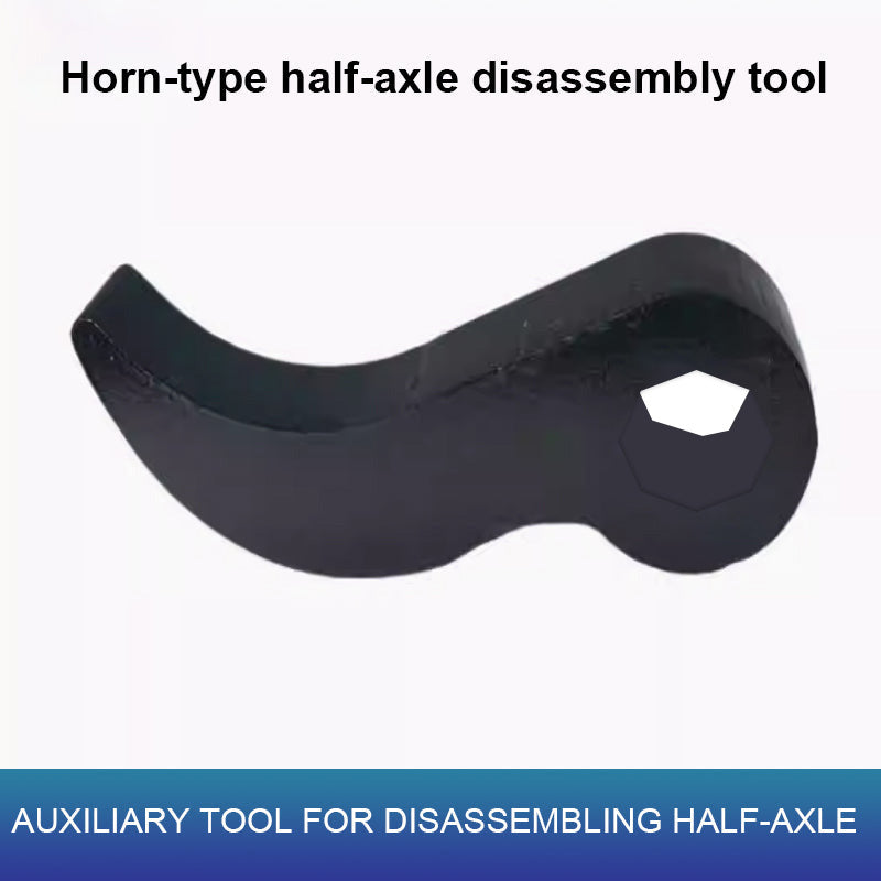 Halvmåneformet halvakselnøgle