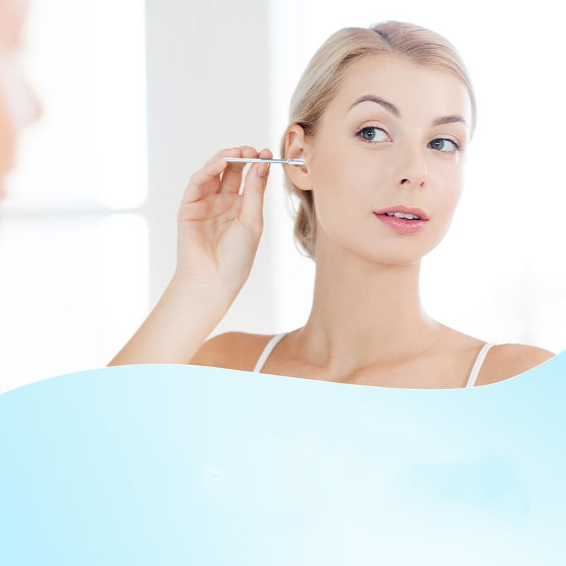 🌟Dobbeltvirkende klæbende ørenrensningspinde 👂 sikker og effektiv ørenrensning ✨