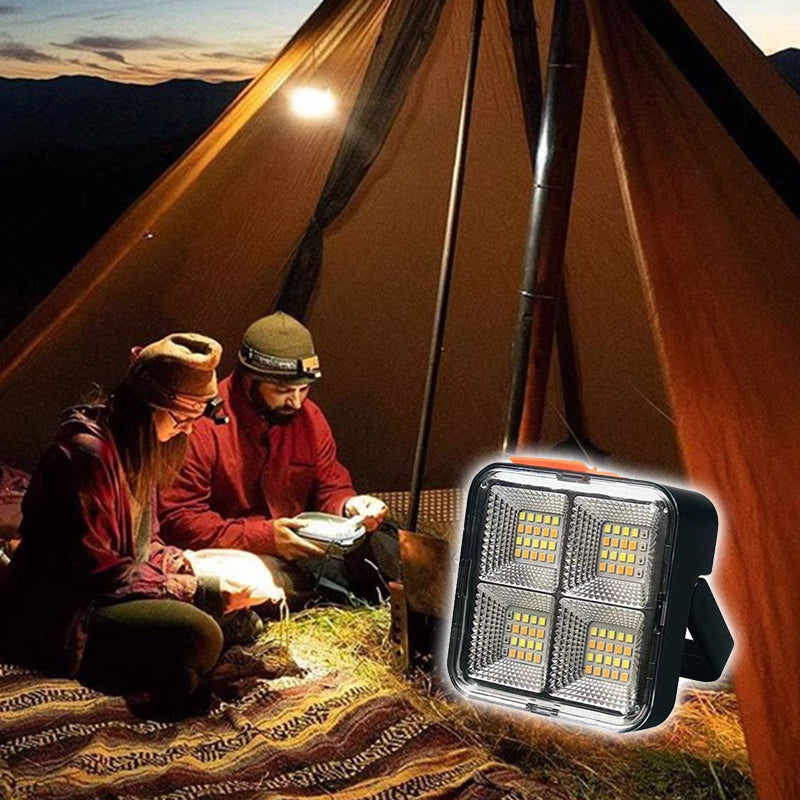 ☀️ Solopladelig LED-arbejdslampe