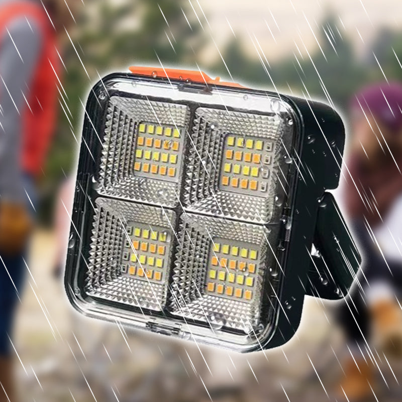 ☀️ Solopladelig LED-arbejdslampe
