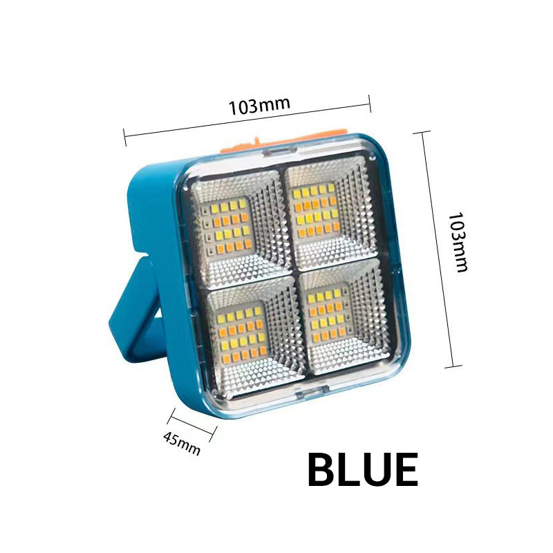 ☀️ Solopladelig LED-arbejdslampe