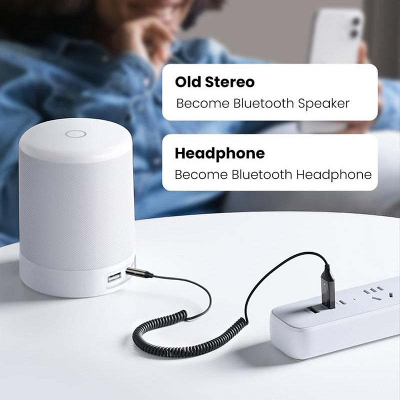 Bluetooth 5.0 lydmodtager USB-kabel lydadapter