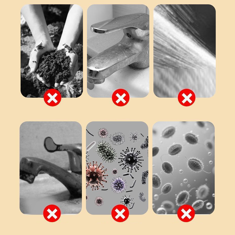 🔥 STORT TILBUD 🔥 Vandhanefilter mod vandstænk & rust – nem installation, renere vand 🚿💧