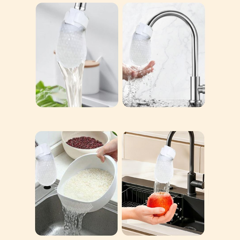 🔥 STORT TILBUD 🔥 Vandhanefilter mod vandstænk & rust – nem installation, renere vand 🚿💧