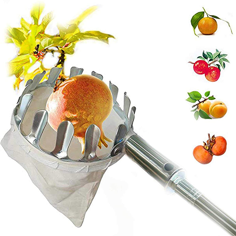 📢📢50 % RABAT!! ⏰Frugtplukkerkurv – holdbart design, nem montering & perfekt til høje grene uden stige 🌳