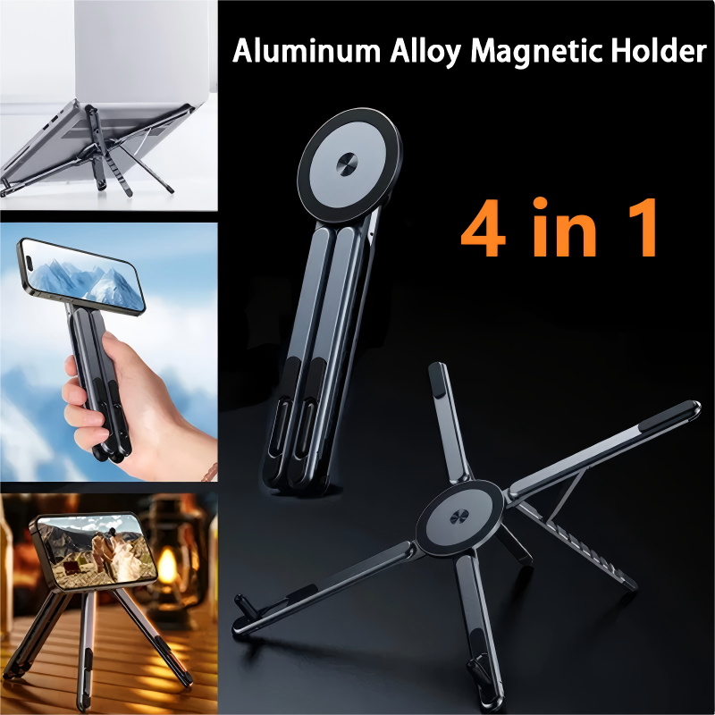 4-i-1 multifunktionelt magnetisk stativ til enheder
