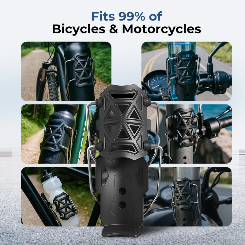 🎁 Hotsalg – 49% rabat 🔥 Adaptiv cykel-flaskeholder