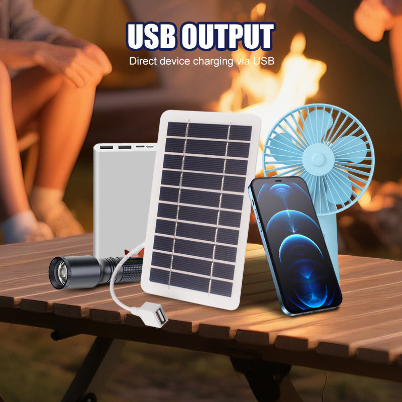2W 5V fleksibelt solpanel