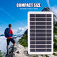 2W 5V fleksibelt solpanel