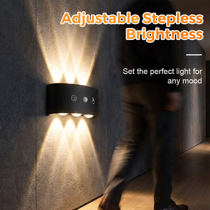 Genopladelig LED-natlampe med bevægelsessensor