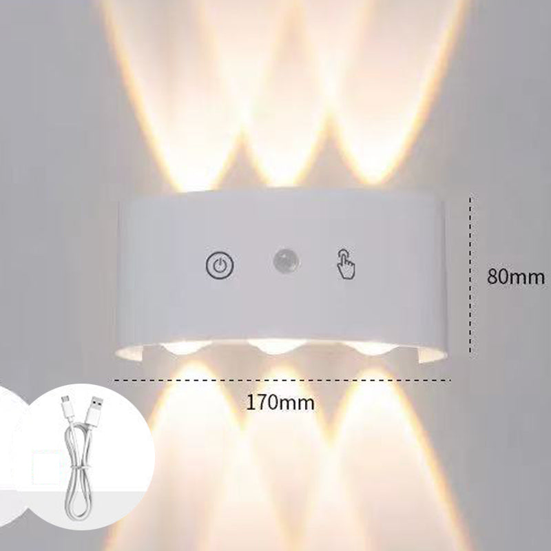 Genopladelig LED-natlampe med bevægelsessensor