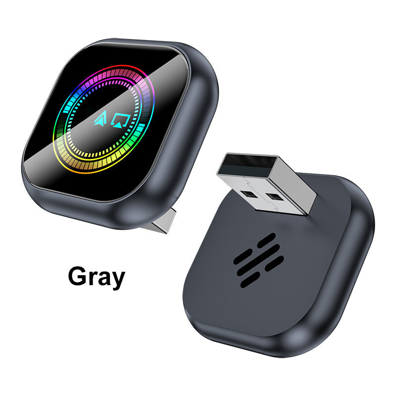 Trådløs biladapter med RGB-belysning