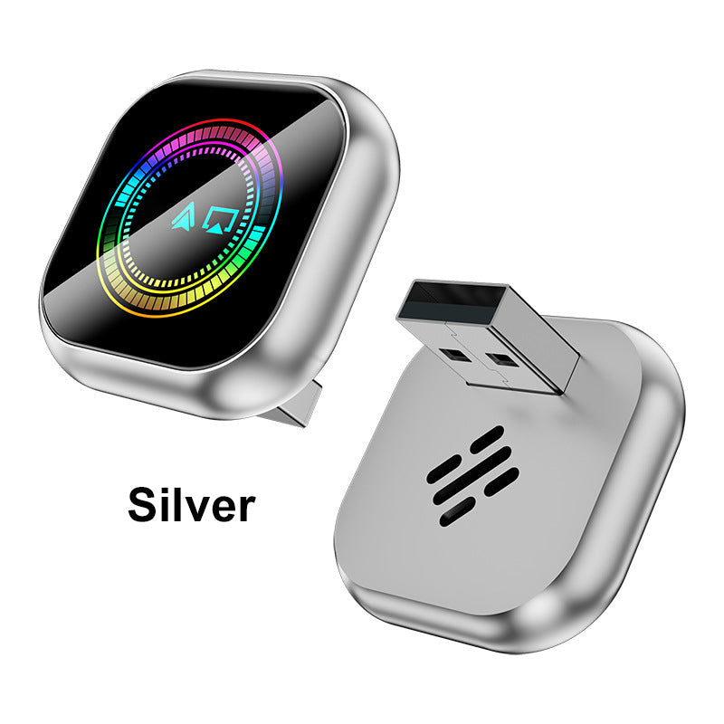 Trådløs biladapter med RGB-belysning