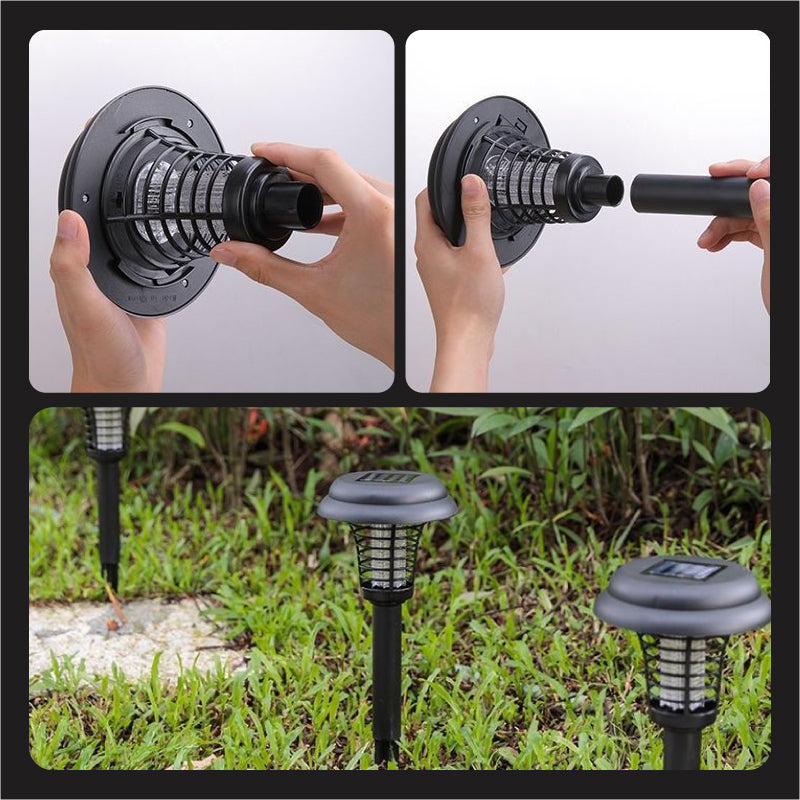✨Begrænset tilbagevenden om sommeren & Begrænset tilbud: 50 % rabat✨🚫🦟Solar Mosquito Zapper Lamp Stake