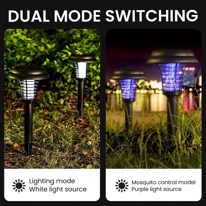 ✨Begrænset tilbagevenden om sommeren & Begrænset tilbud: 50 % rabat✨🚫🦟Solar Mosquito Zapper Lamp Stake