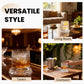 Unikt roterende drikkeglas | ✨ Visuelt spektakulært | 🎁 Perfekt gave til whiskyelskere 🥃