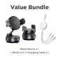 📢 50% RABAT NU! Magnetisk bilholder med vakuumsugekop – N55 & 1080° rotation