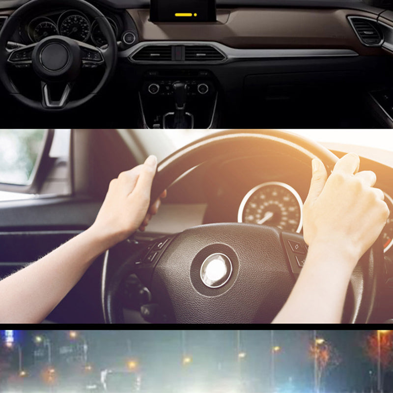 🚗Kør sikrere dag & nat🌙Universel HD-antiblændingssolskærm til bil til dag & nat