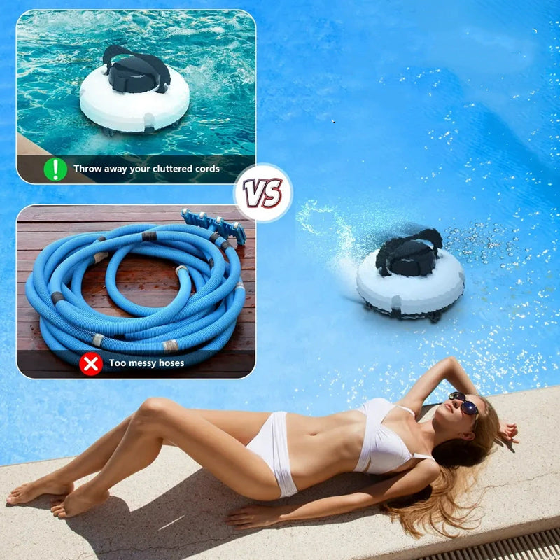 Trådløs robotisk poolrenser
