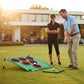 Bærbart golfmålspilsæt til børn