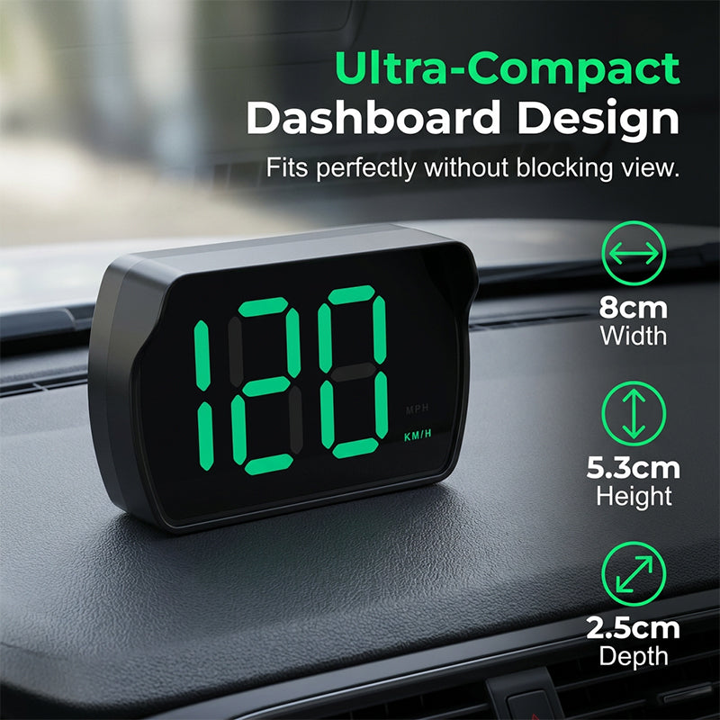 Universal GPS Bil Head-Up Display Speedometer