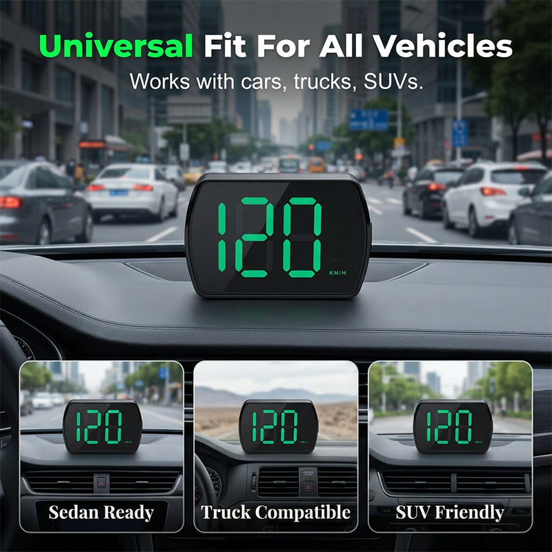 Universal GPS Bil Head-Up Display Speedometer