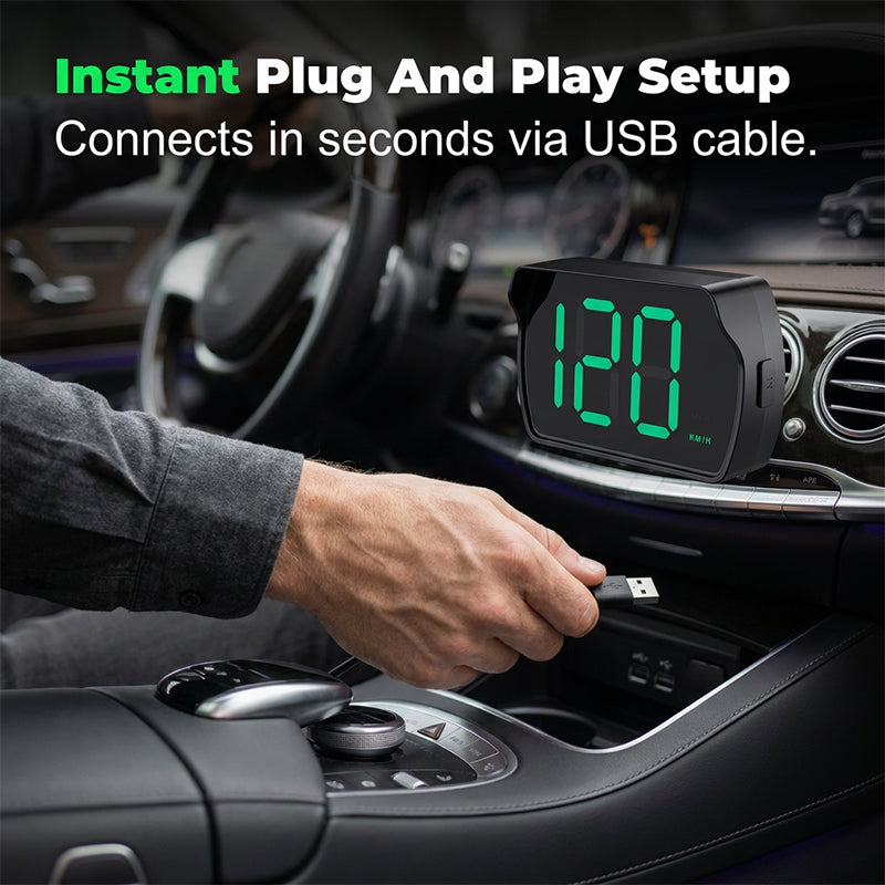 Universal GPS Bil Head-Up Display Speedometer