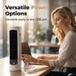 Bærbar USB-tårnventilator med 3 hastigheder