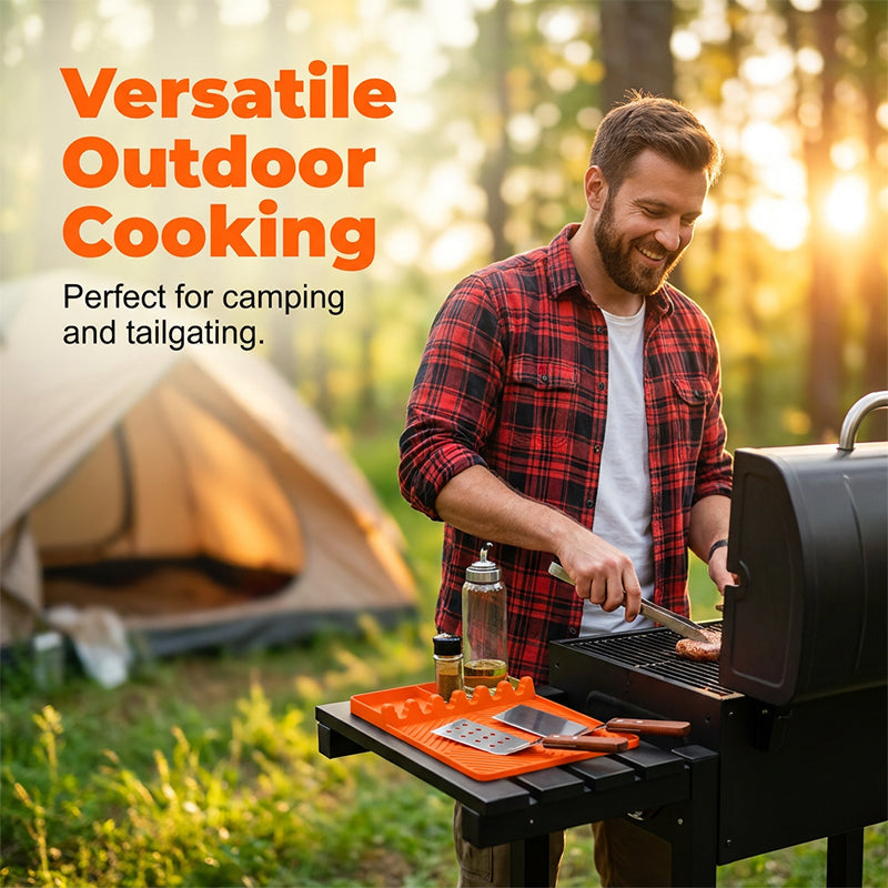 Silikonegrillmåtte til sidebord