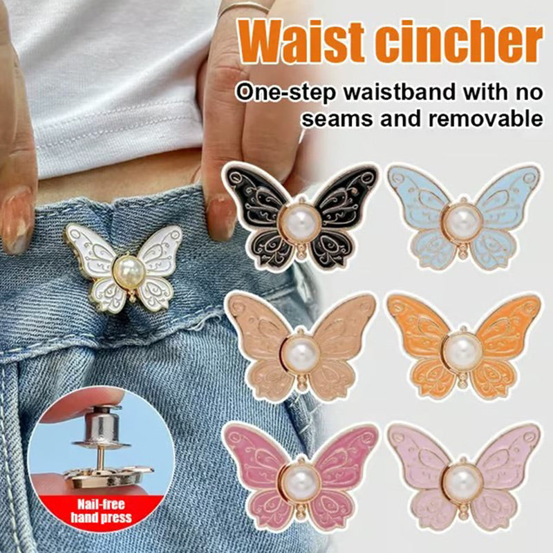 Aftagelig sommerfugleformet taljejusteringsspænde 🦋