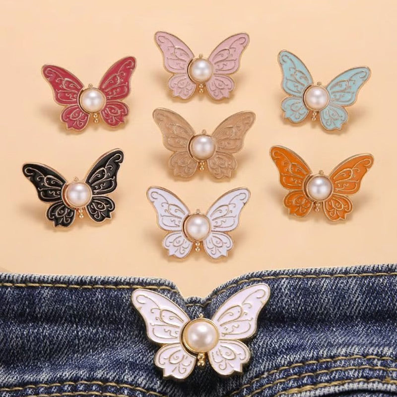 Aftagelig sommerfugleformet taljejusteringsspænde 🦋