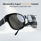 🕶️👓 Til brillebrugere: Disse oversized solbriller passer over dine egne briller og giver dig et filmstjernelook – ingen dyre clip-ons og ingen generende linser!