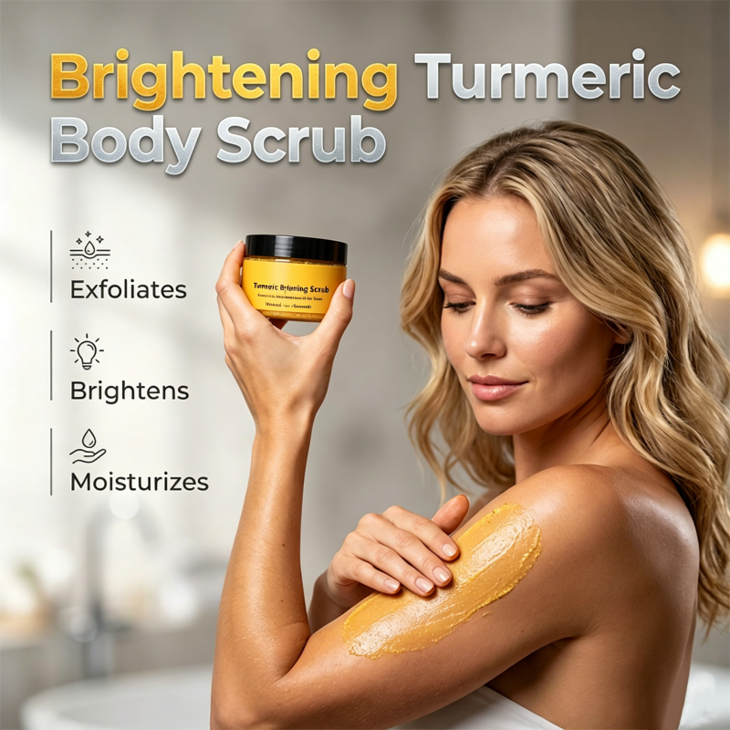 🔥KØB 2 FÅ 1 GRATIS🔥 Gurkemeje Eksfolierende Body Scrub