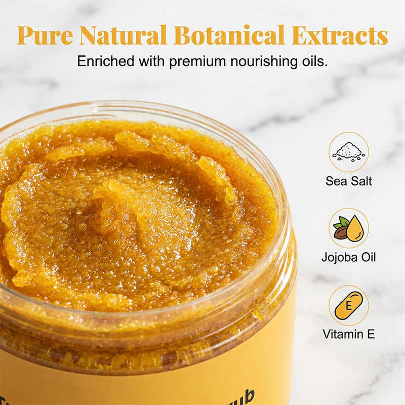 🔥KØB 2 FÅ 1 GRATIS🔥 Gurkemeje Eksfolierende Body Scrub