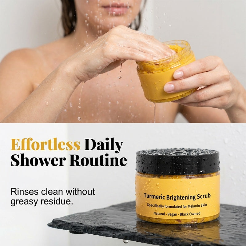 🔥KØB 2 FÅ 1 GRATIS🔥 Gurkemeje Eksfolierende Body Scrub